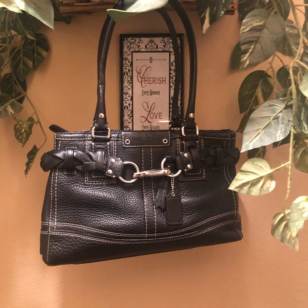 Black Coach Handbag